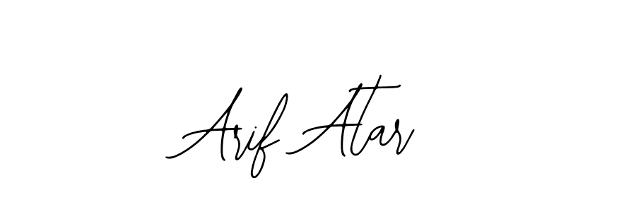 Create a beautiful signature design for name Arif Atar. With this signature (Bearetta-2O07w) fonts, you can make a handwritten signature for free. Arif Atar signature style 12 images and pictures png