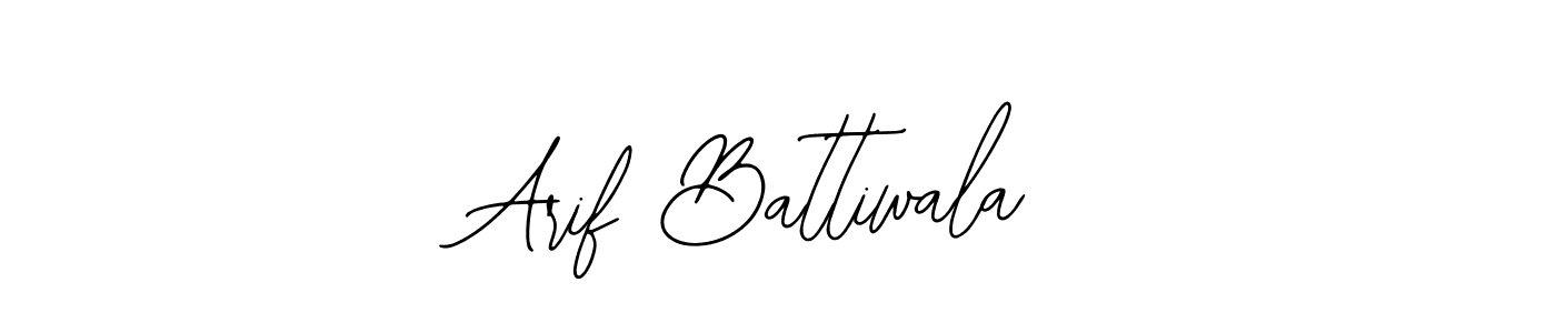 Use a signature maker to create a handwritten signature online. With this signature software, you can design (Bearetta-2O07w) your own signature for name Arif Battiwala. Arif Battiwala signature style 12 images and pictures png