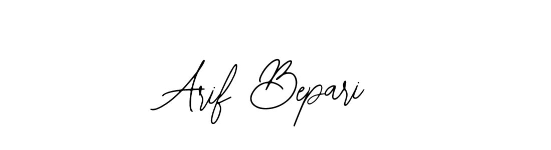 Also we have Arif Bepari name is the best signature style. Create professional handwritten signature collection using Bearetta-2O07w autograph style. Arif Bepari signature style 12 images and pictures png