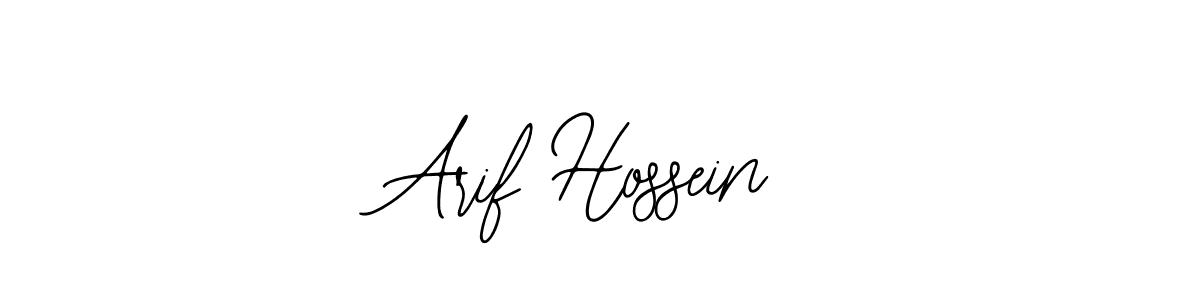 It looks lik you need a new signature style for name Arif Hossein. Design unique handwritten (Bearetta-2O07w) signature with our free signature maker in just a few clicks. Arif Hossein signature style 12 images and pictures png