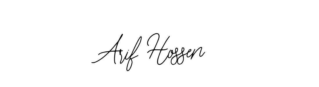 Make a beautiful signature design for name Arif Hossen. With this signature (Bearetta-2O07w) style, you can create a handwritten signature for free. Arif Hossen signature style 12 images and pictures png