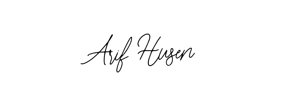 Bearetta-2O07w is a professional signature style that is perfect for those who want to add a touch of class to their signature. It is also a great choice for those who want to make their signature more unique. Get Arif Husen name to fancy signature for free. Arif Husen signature style 12 images and pictures png