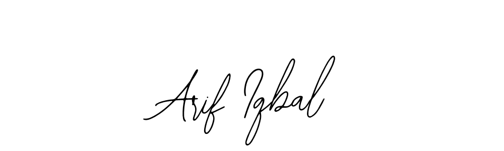 Bearetta-2O07w is a professional signature style that is perfect for those who want to add a touch of class to their signature. It is also a great choice for those who want to make their signature more unique. Get Arif Iqbal name to fancy signature for free. Arif Iqbal signature style 12 images and pictures png