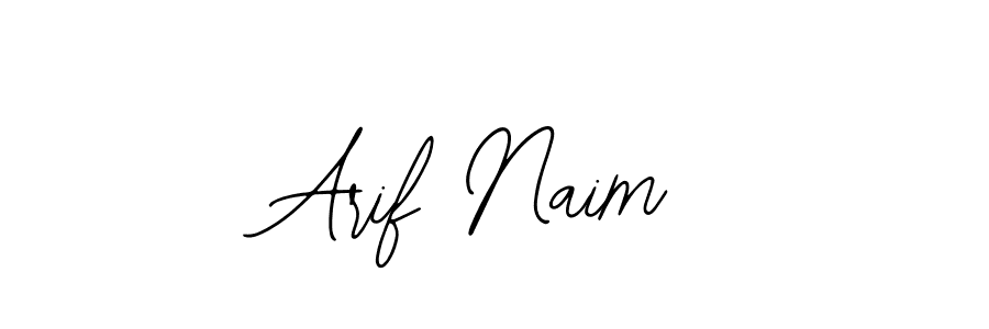 You should practise on your own different ways (Bearetta-2O07w) to write your name (Arif Naim) in signature. don't let someone else do it for you. Arif Naim signature style 12 images and pictures png