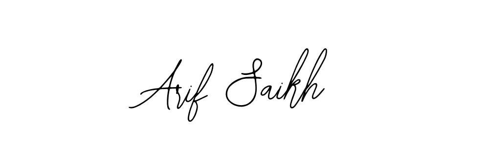 Arif Saikh stylish signature style. Best Handwritten Sign (Bearetta-2O07w) for my name. Handwritten Signature Collection Ideas for my name Arif Saikh. Arif Saikh signature style 12 images and pictures png