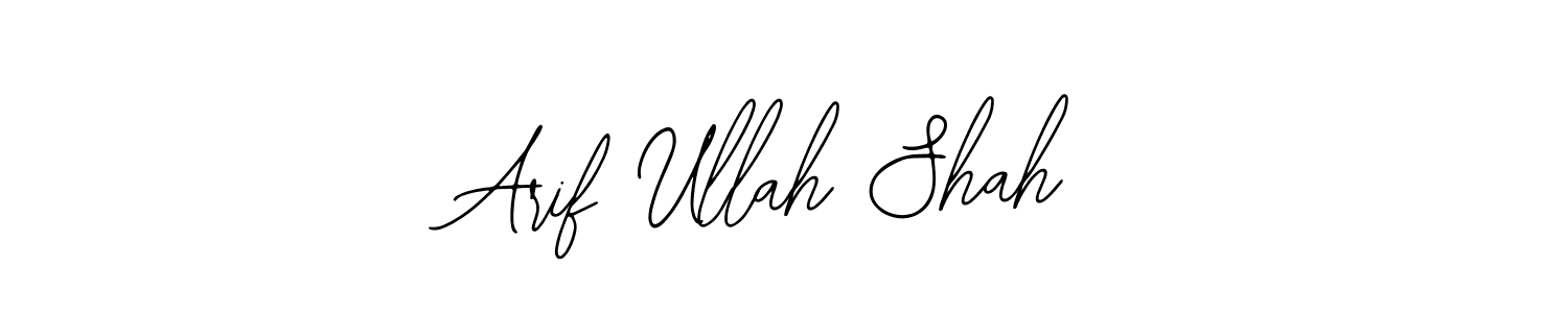 Use a signature maker to create a handwritten signature online. With this signature software, you can design (Bearetta-2O07w) your own signature for name Arif Ullah Shah. Arif Ullah Shah signature style 12 images and pictures png
