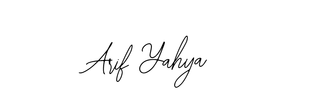 It looks lik you need a new signature style for name Arif Yahya. Design unique handwritten (Bearetta-2O07w) signature with our free signature maker in just a few clicks. Arif Yahya signature style 12 images and pictures png