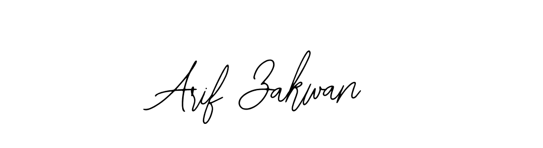 How to make Arif Zakwan signature? Bearetta-2O07w is a professional autograph style. Create handwritten signature for Arif Zakwan name. Arif Zakwan signature style 12 images and pictures png