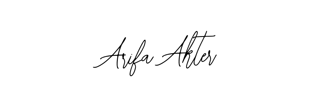 It looks lik you need a new signature style for name Arifa Akter. Design unique handwritten (Bearetta-2O07w) signature with our free signature maker in just a few clicks. Arifa Akter signature style 12 images and pictures png