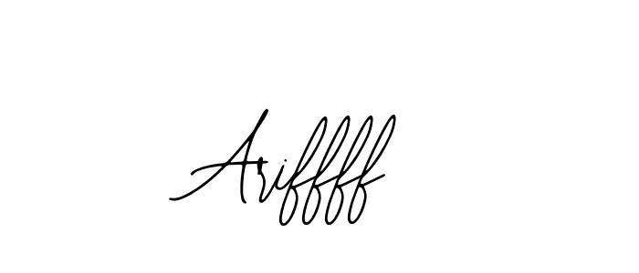 How to make Ariffff name signature. Use Bearetta-2O07w style for creating short signs online. This is the latest handwritten sign. Ariffff signature style 12 images and pictures png