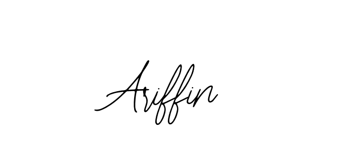 Design your own signature with our free online signature maker. With this signature software, you can create a handwritten (Bearetta-2O07w) signature for name Ariffin. Ariffin signature style 12 images and pictures png