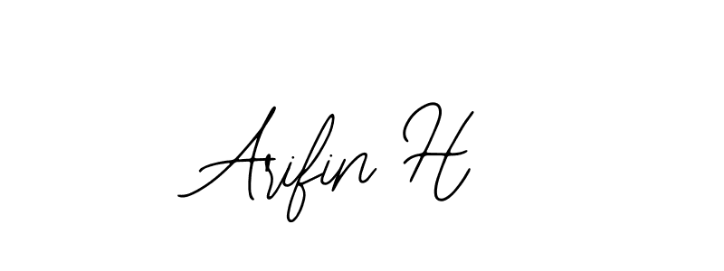 Make a beautiful signature design for name Arifin H. With this signature (Bearetta-2O07w) style, you can create a handwritten signature for free. Arifin H signature style 12 images and pictures png