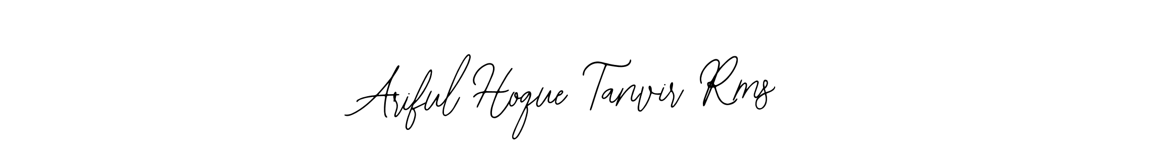 Make a beautiful signature design for name Ariful Hoque Tanvir Rms. With this signature (Bearetta-2O07w) style, you can create a handwritten signature for free. Ariful Hoque Tanvir Rms signature style 12 images and pictures png