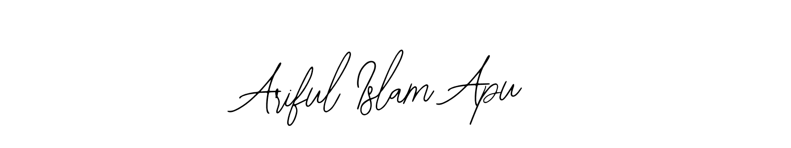 Also You can easily find your signature by using the search form. We will create Ariful Islam Apu name handwritten signature images for you free of cost using Bearetta-2O07w sign style. Ariful Islam Apu signature style 12 images and pictures png