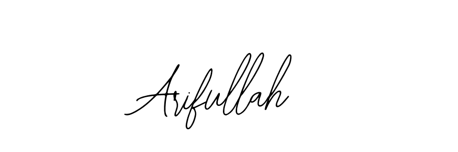 You should practise on your own different ways (Bearetta-2O07w) to write your name (Arifullah) in signature. don't let someone else do it for you. Arifullah signature style 12 images and pictures png