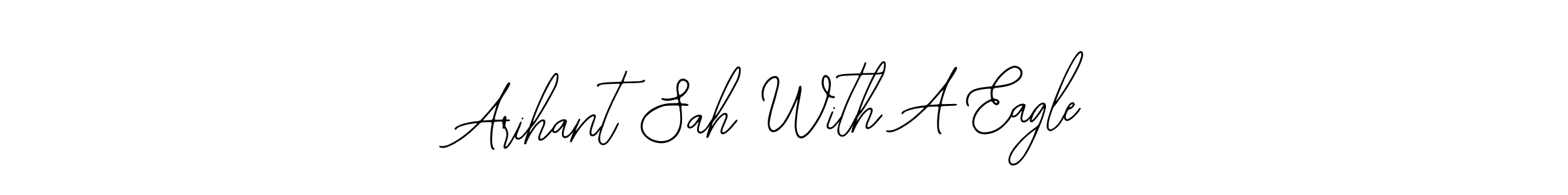 Also You can easily find your signature by using the search form. We will create Arihant Sah With A Eagle name handwritten signature images for you free of cost using Bearetta-2O07w sign style. Arihant Sah With A Eagle signature style 12 images and pictures png