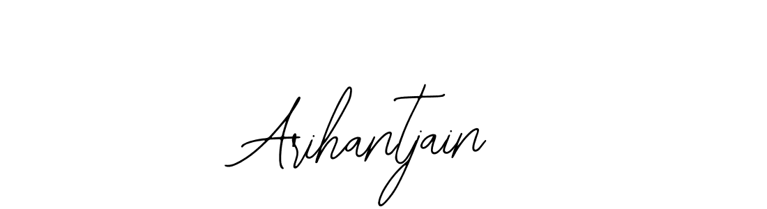 Make a beautiful signature design for name Arihantjain. With this signature (Bearetta-2O07w) style, you can create a handwritten signature for free. Arihantjain signature style 12 images and pictures png