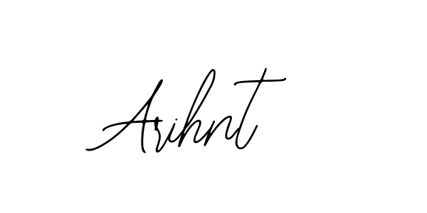 How to make Arihnt signature? Bearetta-2O07w is a professional autograph style. Create handwritten signature for Arihnt name. Arihnt signature style 12 images and pictures png