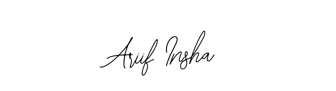 Here are the top 10 professional signature styles for the name Ariif Insha. These are the best autograph styles you can use for your name. Ariif Insha signature style 12 images and pictures png