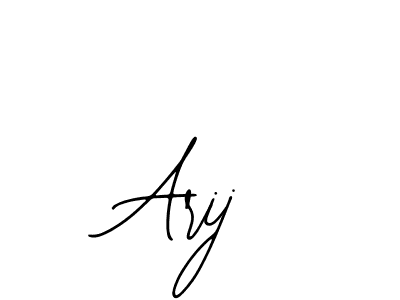 Create a beautiful signature design for name Arij. With this signature (Bearetta-2O07w) fonts, you can make a handwritten signature for free. Arij signature style 12 images and pictures png