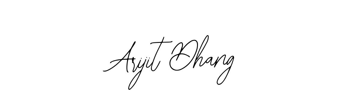 How to make Arijit Dhang signature? Bearetta-2O07w is a professional autograph style. Create handwritten signature for Arijit Dhang name. Arijit Dhang signature style 12 images and pictures png