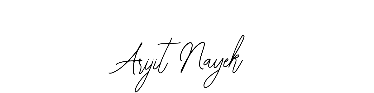 Create a beautiful signature design for name Arijit Nayek. With this signature (Bearetta-2O07w) fonts, you can make a handwritten signature for free. Arijit Nayek signature style 12 images and pictures png