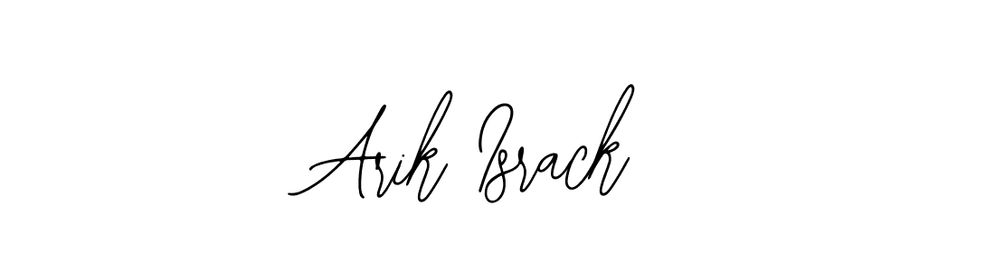 Design your own signature with our free online signature maker. With this signature software, you can create a handwritten (Bearetta-2O07w) signature for name Arik Israck. Arik Israck signature style 12 images and pictures png