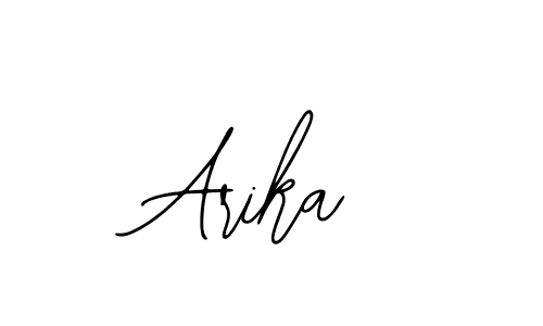 Make a beautiful signature design for name Arika. With this signature (Bearetta-2O07w) style, you can create a handwritten signature for free. Arika signature style 12 images and pictures png
