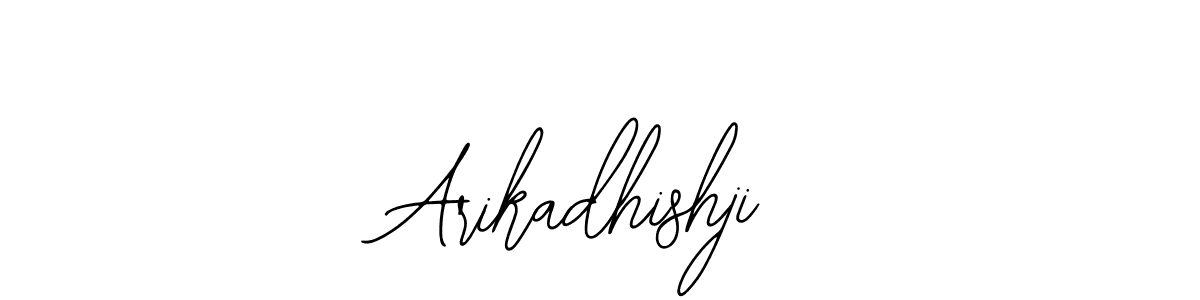 The best way (Bearetta-2O07w) to make a short signature is to pick only two or three words in your name. The name Arikadhishji include a total of six letters. For converting this name. Arikadhishji signature style 12 images and pictures png