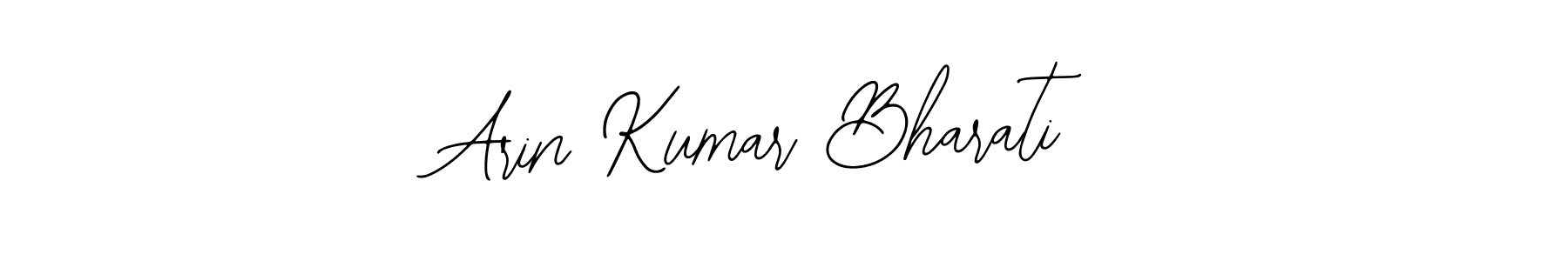 Similarly Bearetta-2O07w is the best handwritten signature design. Signature creator online .You can use it as an online autograph creator for name Arin Kumar Bharati. Arin Kumar Bharati signature style 12 images and pictures png