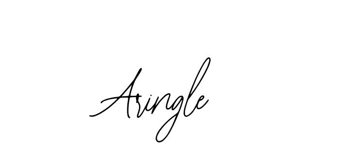if you are searching for the best signature style for your name Aringle. so please give up your signature search. here we have designed multiple signature styles  using Bearetta-2O07w. Aringle signature style 12 images and pictures png