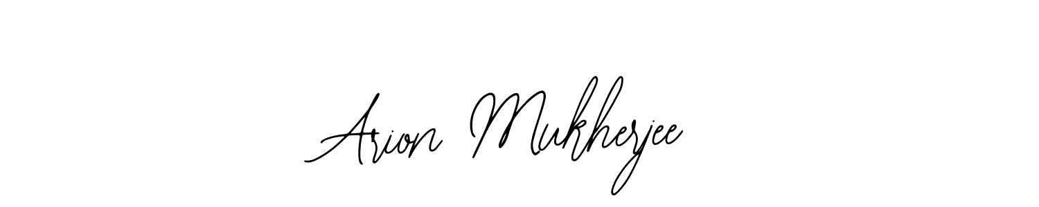 Also we have Arion Mukherjee name is the best signature style. Create professional handwritten signature collection using Bearetta-2O07w autograph style. Arion Mukherjee signature style 12 images and pictures png