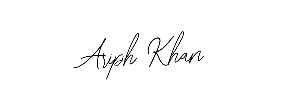 How to Draw Ariph Khan signature style? Bearetta-2O07w is a latest design signature styles for name Ariph Khan. Ariph Khan signature style 12 images and pictures png