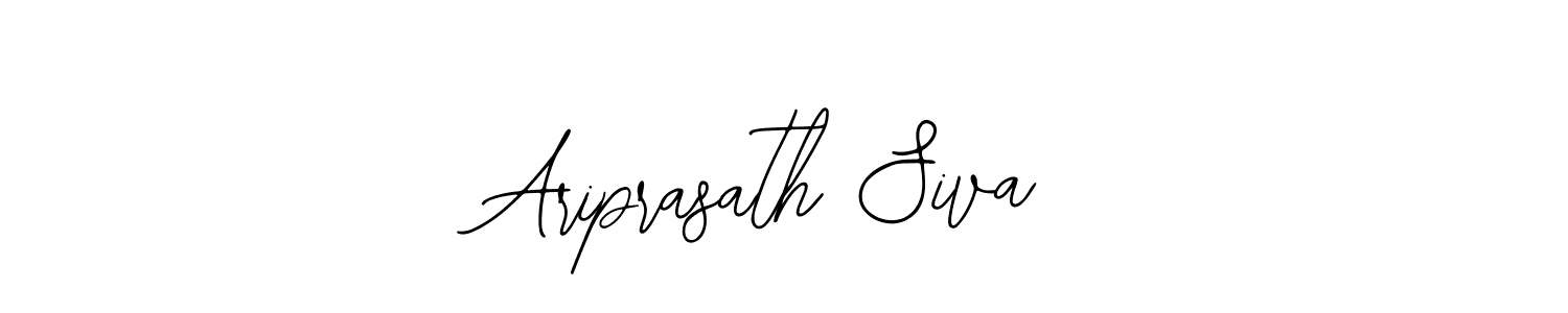 Make a short Ariprasath Siva signature style. Manage your documents anywhere anytime using Bearetta-2O07w. Create and add eSignatures, submit forms, share and send files easily. Ariprasath Siva signature style 12 images and pictures png