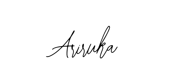 Also we have Ariruka name is the best signature style. Create professional handwritten signature collection using Bearetta-2O07w autograph style. Ariruka signature style 12 images and pictures png