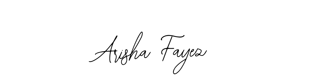 Make a beautiful signature design for name Arisha Fayez. With this signature (Bearetta-2O07w) style, you can create a handwritten signature for free. Arisha Fayez signature style 12 images and pictures png