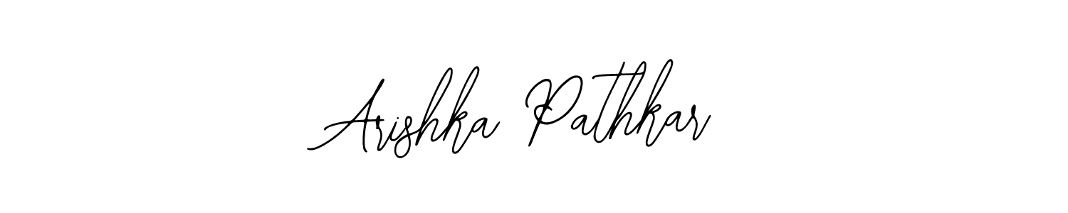 Arishka Pathkar stylish signature style. Best Handwritten Sign (Bearetta-2O07w) for my name. Handwritten Signature Collection Ideas for my name Arishka Pathkar. Arishka Pathkar signature style 12 images and pictures png