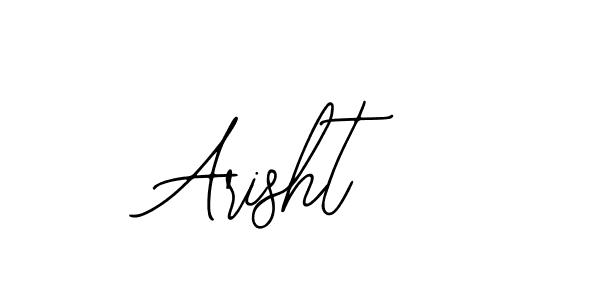 You should practise on your own different ways (Bearetta-2O07w) to write your name (Arisht) in signature. don't let someone else do it for you. Arisht signature style 12 images and pictures png