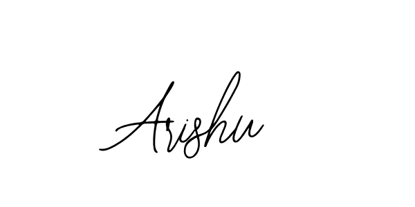 How to make Arishu name signature. Use Bearetta-2O07w style for creating short signs online. This is the latest handwritten sign. Arishu signature style 12 images and pictures png