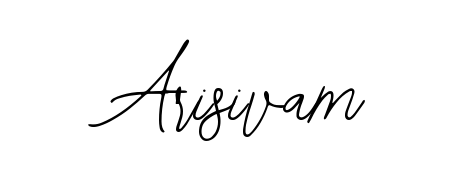 The Bearetta-2O07w handwriting style adds charm and authenticity to name Arisivam. A wonderful choice for personal thank-you notes. Arisivam signature style 12 images and pictures png