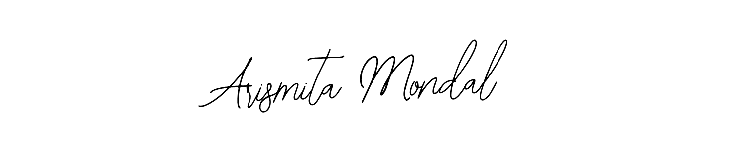 How to make Arismita Mondal name signature. Use Bearetta-2O07w style for creating short signs online. This is the latest handwritten sign. Arismita Mondal signature style 12 images and pictures png