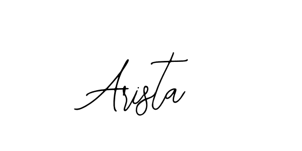 How to make Arista name signature. Use Bearetta-2O07w style for creating short signs online. This is the latest handwritten sign. Arista signature style 12 images and pictures png