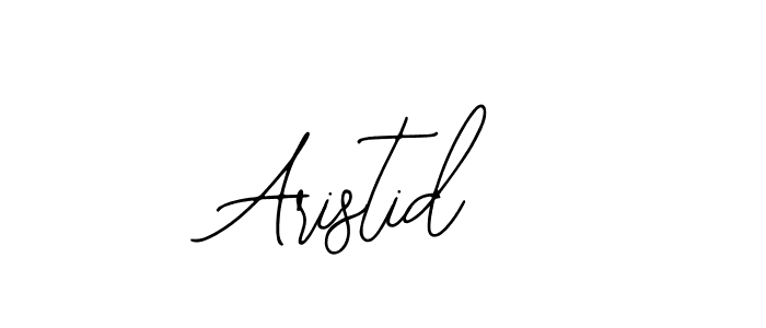 The best way (Bearetta-2O07w) to make a short signature is to pick only two or three words in your name. The name Aristid include a total of six letters. For converting this name. Aristid signature style 12 images and pictures png