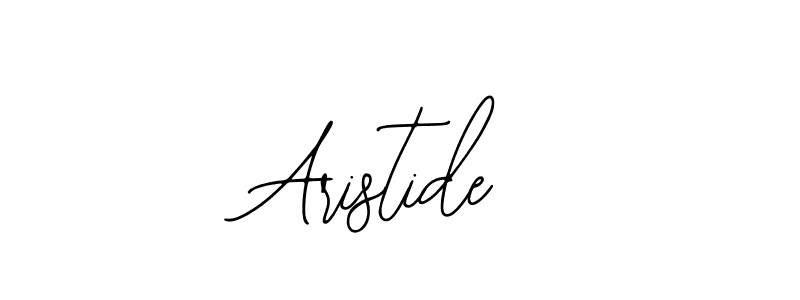 How to make Aristide signature? Bearetta-2O07w is a professional autograph style. Create handwritten signature for Aristide name. Aristide signature style 12 images and pictures png