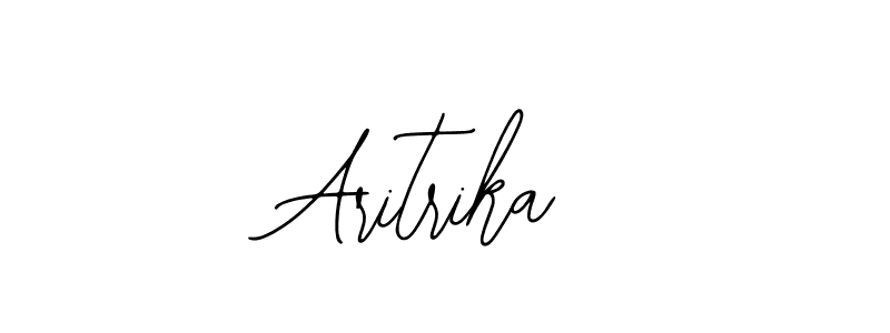 The best way (Bearetta-2O07w) to make a short signature is to pick only two or three words in your name. The name Aritrika include a total of six letters. For converting this name. Aritrika signature style 12 images and pictures png