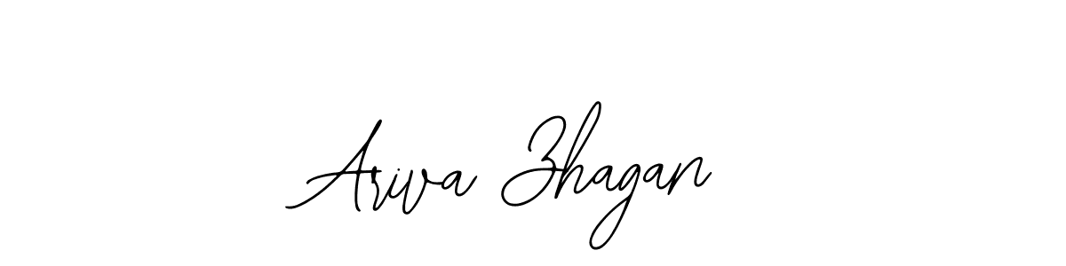 How to Draw Ariva Zhagan signature style? Bearetta-2O07w is a latest design signature styles for name Ariva Zhagan. Ariva Zhagan signature style 12 images and pictures png