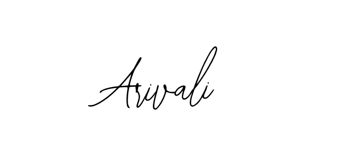 How to make Arivali signature? Bearetta-2O07w is a professional autograph style. Create handwritten signature for Arivali name. Arivali signature style 12 images and pictures png