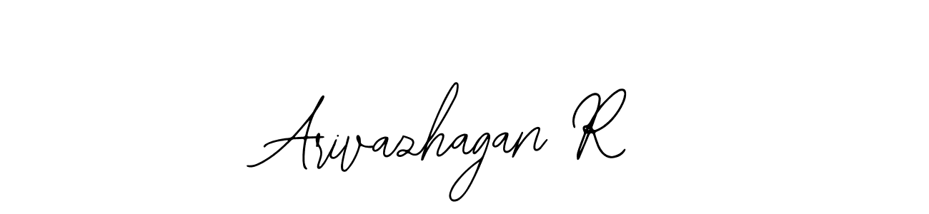 Here are the top 10 professional signature styles for the name Arivazhagan R. These are the best autograph styles you can use for your name. Arivazhagan R signature style 12 images and pictures png