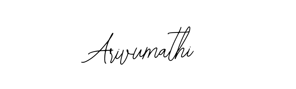 How to make Arivumathi name signature. Use Bearetta-2O07w style for creating short signs online. This is the latest handwritten sign. Arivumathi signature style 12 images and pictures png