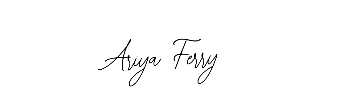Ariya Ferry stylish signature style. Best Handwritten Sign (Bearetta-2O07w) for my name. Handwritten Signature Collection Ideas for my name Ariya Ferry. Ariya Ferry signature style 12 images and pictures png